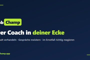 JobChamp Logo: Der Coach in deiner Ecke