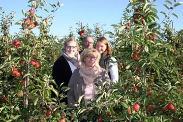 Obstbäume auf dem Biohof Voreifel, Partnerhof der Bauerntüte
